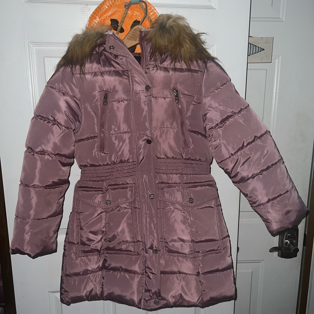 Steve Madden Parka Coat - girl size medium 10/12